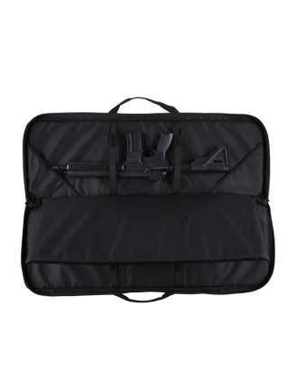 Pokrowiec na broń TACTICAL MAX02 dł. 1,05m h38, kolor czarny, haft celownik beżowy, na dwie jednostki