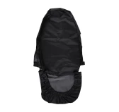 Pokrowiec ochronny na fotel samochodowy Forsport 01 przód czarny