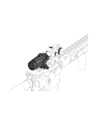 Powiększalnik Vector Optics Maverick III 3x22 Mil SCMF-31 czarny