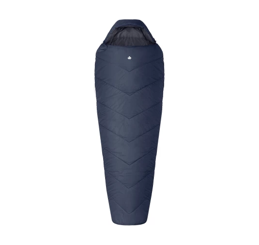 Śpiwór Alpinus Fiber Pro 1100 dla leworęcznych, szary