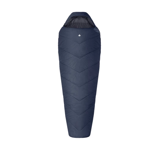 Śpiwór Alpinus Fiber Pro 1100 dla praworęcznych, szary