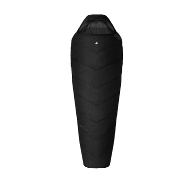 Śpiwór Alpinus Fiber Pro 1300 dla praworęcznych, antracytowy
