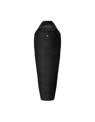 Śpiwór Alpinus Fiber Pro 1300 dla praworęcznych, antracytowy