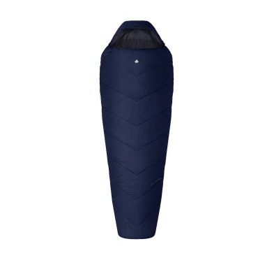 Śpiwór Alpinus Fiber Pro 1500 dla leworęcznych, granatowy