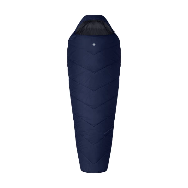 Śpiwór Alpinus Fiber Pro 1500 dla leworęcznych, granatowy Śpiwór Alpinus Fiber Pro 1500 dla leworęcznych, granatowy