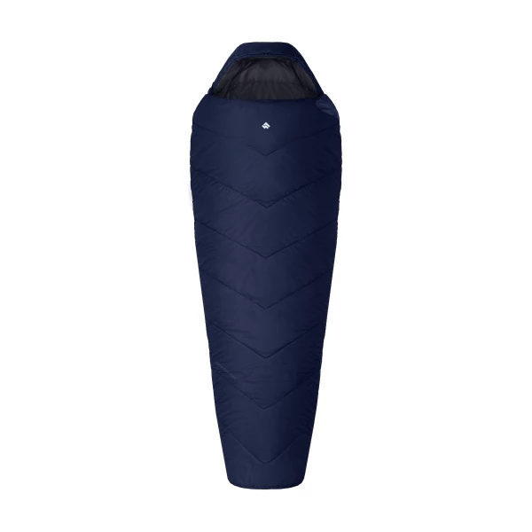 Śpiwór Alpinus Fiber Pro 1500 dla praworęcznych, granatowy Śpiwór Alpinus Fiber Pro 1500 dla praworęcznych, granatowy