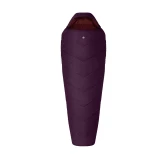 Śpiwór Alpinus Fiber Pro WS 1100 dla leworęcznych, burgundowy Śpiwór Alpinus Fiber Pro WS 1100 dla leworęcznych, burgundowy