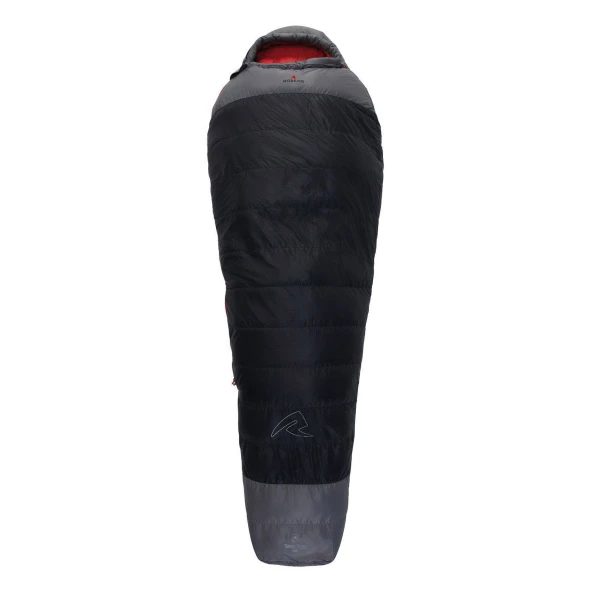 Śpiwór puchowy Robens Serac 600 dla praworęcznych -14C (195 cm) - czarny Śpiwór puchowy Robens Serac 600 dla praworęcznych -14C (195 cm) - czarny