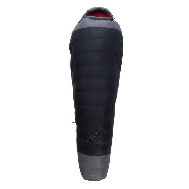 Śpiwór puchowy Robens Serac 900 dla leworęcznych -20C (195 cm) - czarny