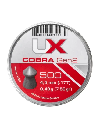 Śrut diabolo UX Cobra gen 2. 4,5 mm 500 szt.