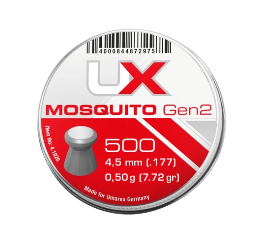Śrut diabolo UX Mosquito gen 2. 4,5 mm 500 szt.