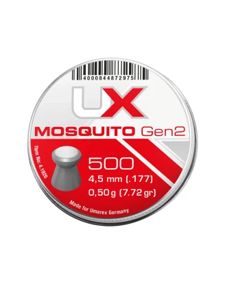 Śrut diabolo UX Mosquito gen 2. 4,5 mm 500 szt.