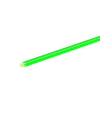 Światłowód zielony o średnicy 1,5 mm, długości 10 cm