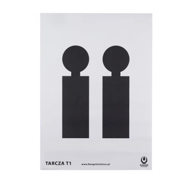 Tarcze strzeleckie Range Solutions T1 50szt