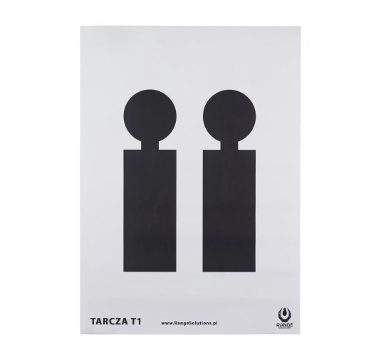 Tarcze strzeleckie Range Solutions T1 50szt
