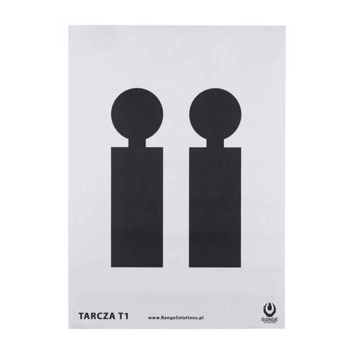 Tarcze strzeleckie Range Solutions T1 50szt