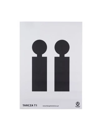 Tarcze strzeleckie Range Solutions T1 50szt