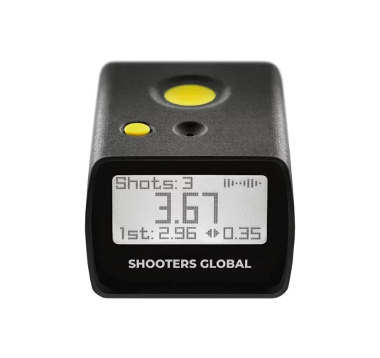 Timer strzelecki Shooters Global Shot Timer Go quick release + pocket clip