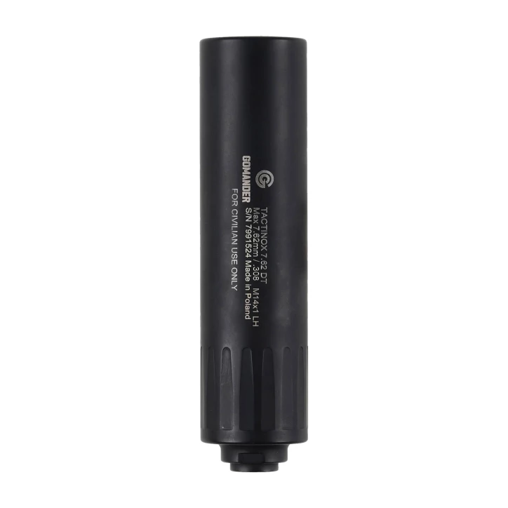 Tłumik do broni Gomander Tactinox DT 7,62 M14X1 LH Czarny