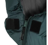 Śpiwór Alpinus Fiber Pro 800 dla leworęcznych, zielony Śpiwór Alpinus Fiber Pro 800 dla leworęcznych, zielony