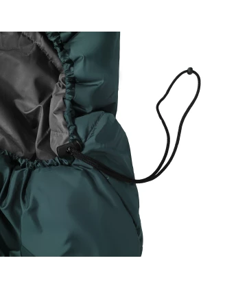 Śpiwór Alpinus Fiber Pro 800 dla leworęcznych, zielony