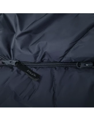 Śpiwór Alpinus Fiber Pro 1100 dla leworęcznych, szary