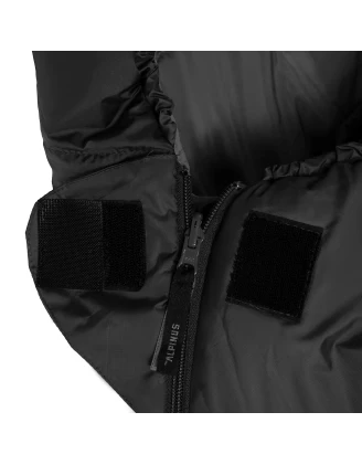 Śpiwór Alpinus Fiber Pro 1300 dla praworęcznych, antracytowy
