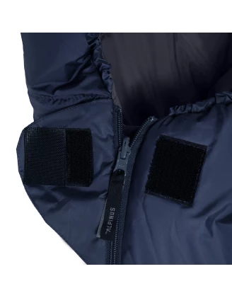 Śpiwór Alpinus Fiber Pro 1500 dla leworęcznych, granatowy