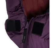 Śpiwór Alpinus Fiber Pro WS 1100 dla leworęcznych, burgundowy Śpiwór Alpinus Fiber Pro WS 1100 dla leworęcznych, burgundowy