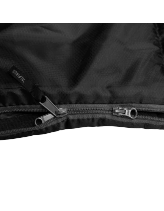 Śpiwór Alpinus Warm 1500 Praworęcznych, czarny