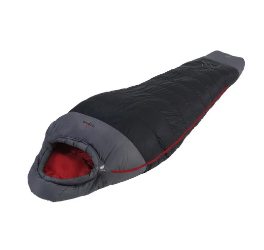 Śpiwór puchowy Robens Serac 300 dla praworęcznych -4C (195 cm) - czarny