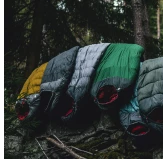 Śpiwór puchowy Robens Serac 900 dla leworęcznych -20C (195 cm) - czarny