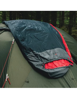 Śpiwór syntetyczny Robens Moraine II dla praworęcznych +5 (195 cm) - granatowy