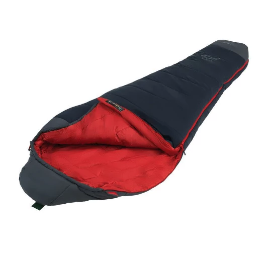 Śpiwór syntetyczny Robens Moraine III dla leworęcznych (195 cm) - granatowy
