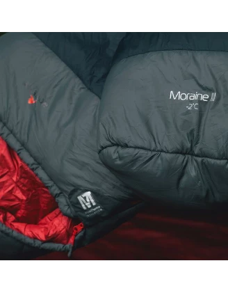 Śpiwór syntetyczny Robens Moraine III dla leworęcznych (195 cm) - granatowy