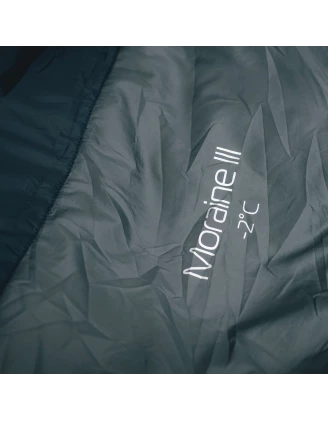 Śpiwór syntetyczny Robens Moraine III dla leworęcznych (195 cm) - granatowy