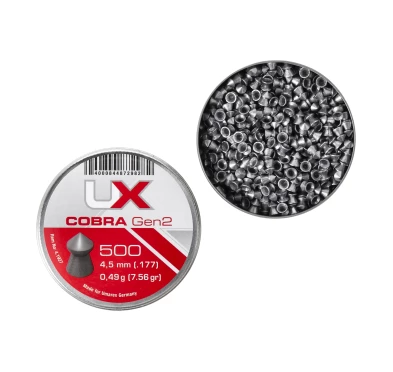 Śrut diabolo UX Cobra gen 2. 4,5 mm 500 szt.