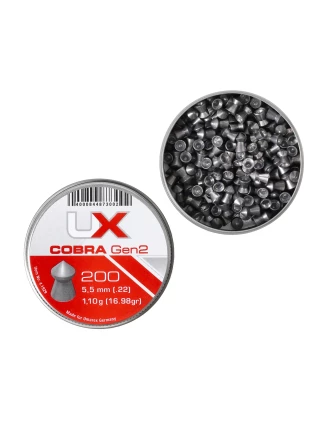 Śrut diabolo UX Cobra gen 2. 5,5 mm 200 szt.