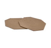 Tarcza kartonowa Range Solutions IPSC MINI połówki biało-brązowe 50 szt. Tarcza kartonowa Range Solutions IPSC MINI połówki biało-brązowe 50 szt.