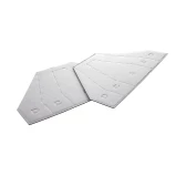 Tarcza kartonowa Range Solutions IPSC połówki biało-brązowe 50 szt. Tarcza kartonowa Range Solutions IPSC połówki biało-brązowe 50 szt.