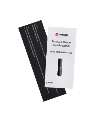 Tłumik Gomander Hunter II DT 8.0 M15X1 Czarny