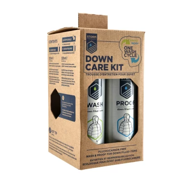 Zestaw środków Storm do pielęgnacji wyrobów puchowych
