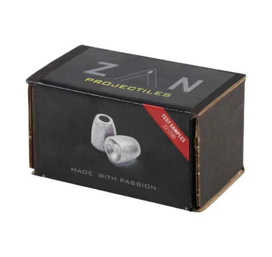 Zestaw testowy ZAN slug .218 (5,53mm) - 8x30szt- 30sztuk z każdej gramatury (8 gramatur) paczce