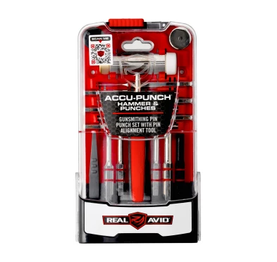 Zestaw wybijaków z młotkiem Real Avid Accu-Punch 17 elementów AVHPS