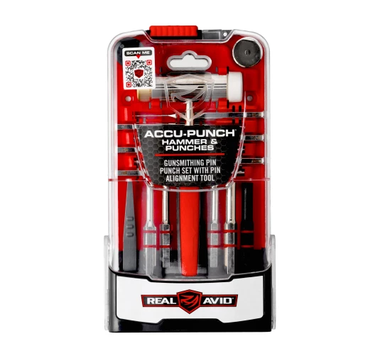 Zestaw wybijaków z młotkiem Real Avid Accu-Punch 17 elementów AVHPS