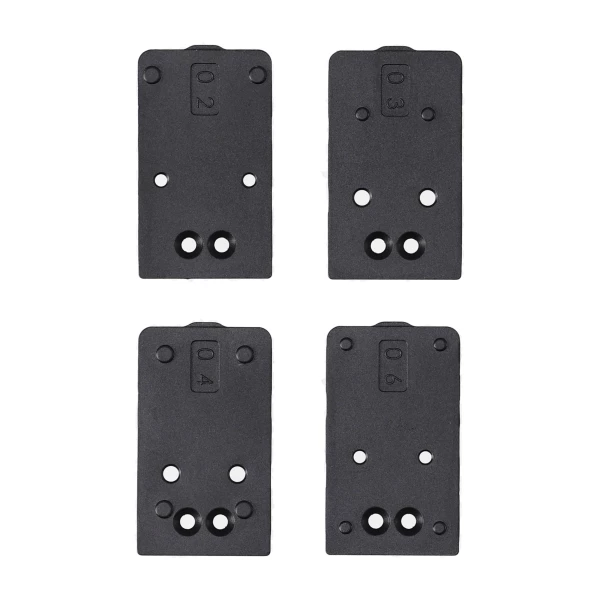 Adapter płytka do Umarex Walther PDP OR-typ OR2 do Vortex / C-More / Leupold / Trijicon 4 szt.