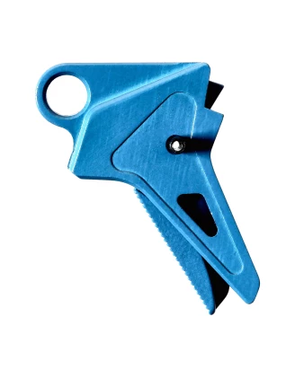 Aluminiowy spust Canik Advanced 90 stopni sky blue MMAC-638