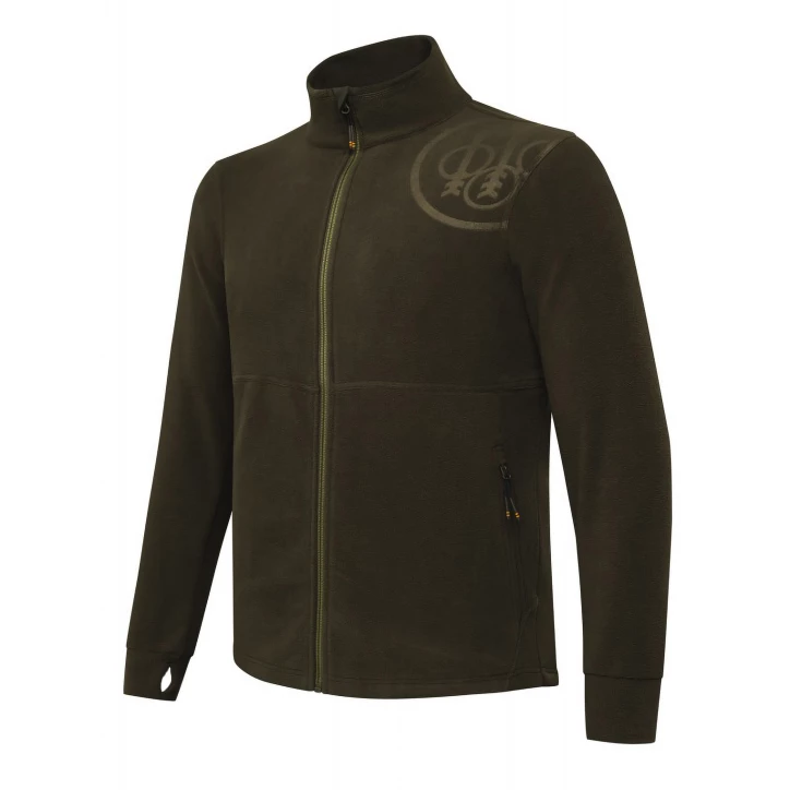 Bluza męska Beretta HP Logo Full Zip, zielona XL