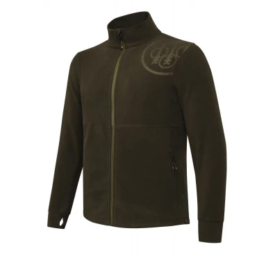 Bluza męska Beretta HP Logo Full Zip, zielona 2XL