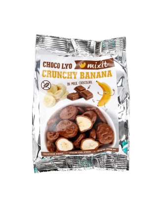 Chrupiące banany w czekoladzie Mixit do kieszeni 70 g